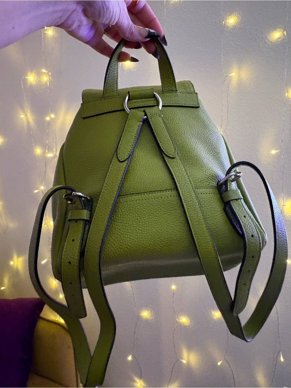 Coach mini turnlock backpack - Picture 3 of 7